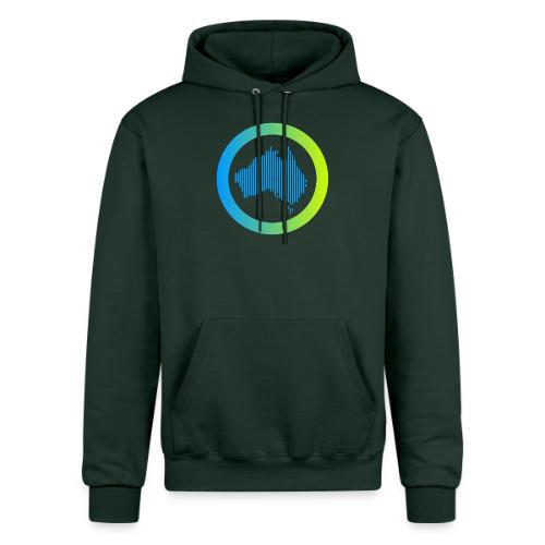 Gradient Symbol Only - Champion Unisex Powerblend Hoodie