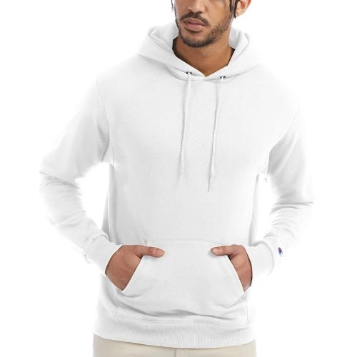 SPC Logo White - Champion Unisex Powerblend Hoodie