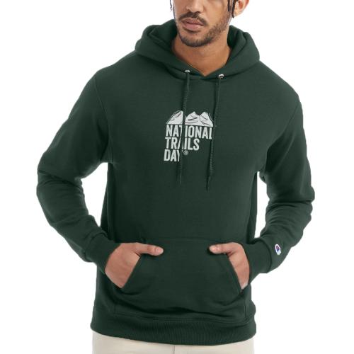 National Trails Day - Champion Unisex Powerblend Hoodie