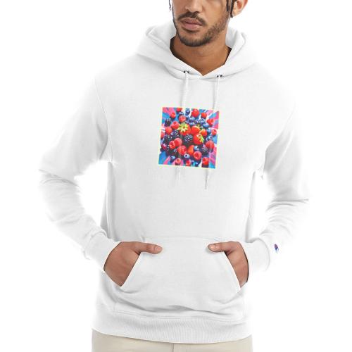 Berrylicious Burst Delight - Champion Unisex Powerblend Hoodie