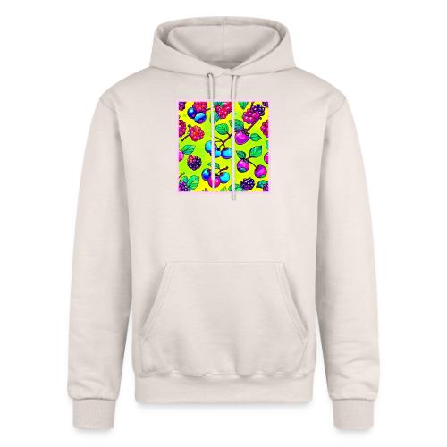 Bright Berry Fruit Pattern - Champion Unisex Powerblend Hoodie