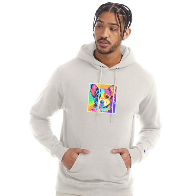 Vivid Puppy Vibes Art Design