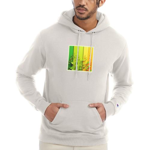 Modern Color Block Nature - Champion Unisex Powerblend Hoodie
