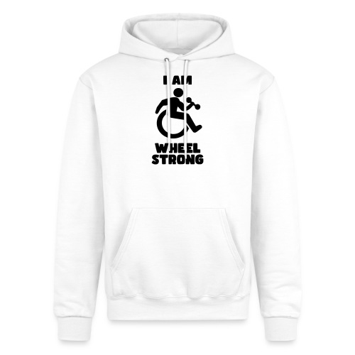 I'm wheel strong. For strong wheelchair users # - Champion Unisex Powerblend Hoodie