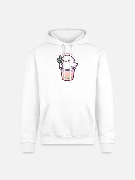 Sip Peace - Champion Unisex Powerblend Hoodie - white