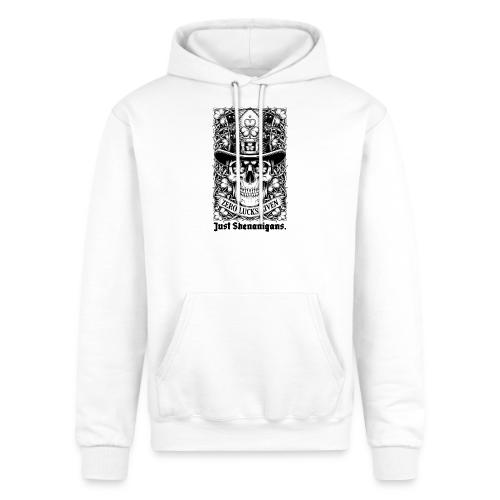 Salty Shamrock Skull T-Shirt - Champion Unisex Powerblend Hoodie