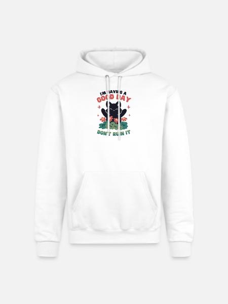 I'm Having a Good Day - Champion Unisex Powerblend Hoodie - white
