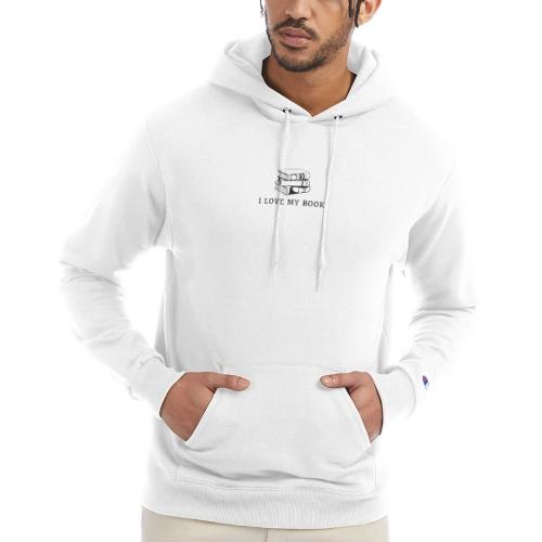 I love my book t-shirt - Champion Unisex Powerblend Hoodie