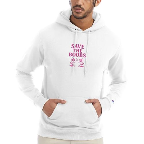 Save the boobs! - Champion Unisex Powerblend Hoodie