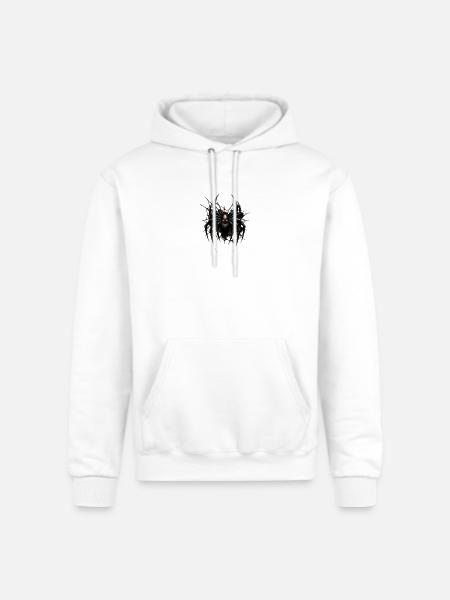Inferno Spider Emblem - Champion Unisex Powerblend Hoodie - white