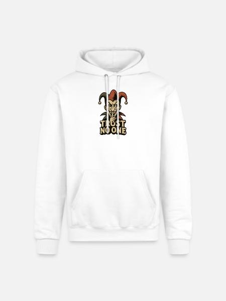 Funny April Fool's Day T-Shirt - Champion Unisex Powerblend Hoodie - white