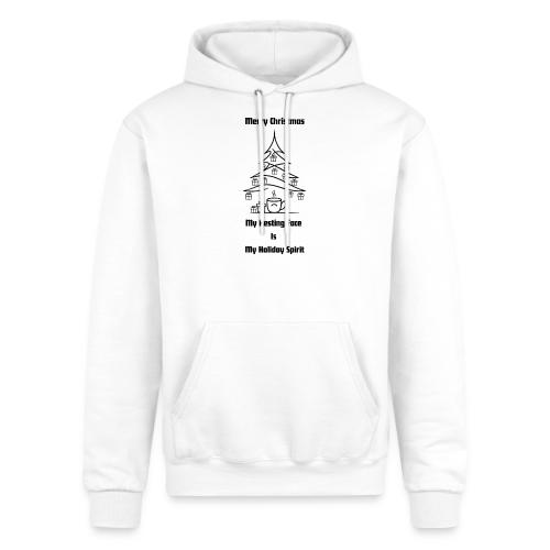 My Resting Face Is My Christmas Spirit T-Shirt - Champion Unisex Powerblend Hoodie