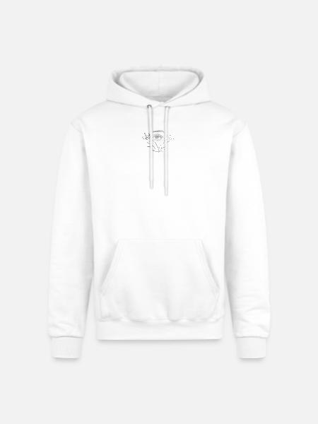 Radiation - Champion Unisex Powerblend Hoodie - white