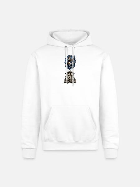 Alpine Husky Climber - Champion Unisex Powerblend Hoodie - white