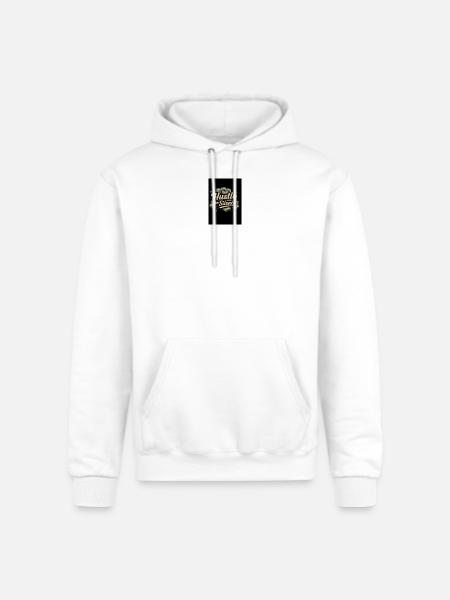 Motivational & Comfy Tee - Champion Unisex Powerblend Hoodie - white