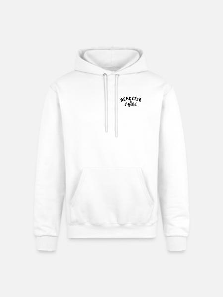 Deadlift and Chill - Champion Unisex Powerblend Hoodie - white