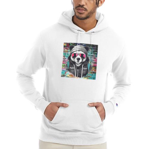 Stylish panda 2 - Champion Unisex Powerblend Hoodie