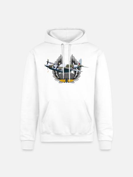 Mosquito - Champion Unisex Powerblend Hoodie - white