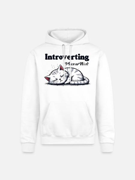Please Wait... - Champion Unisex Powerblend Hoodie - white