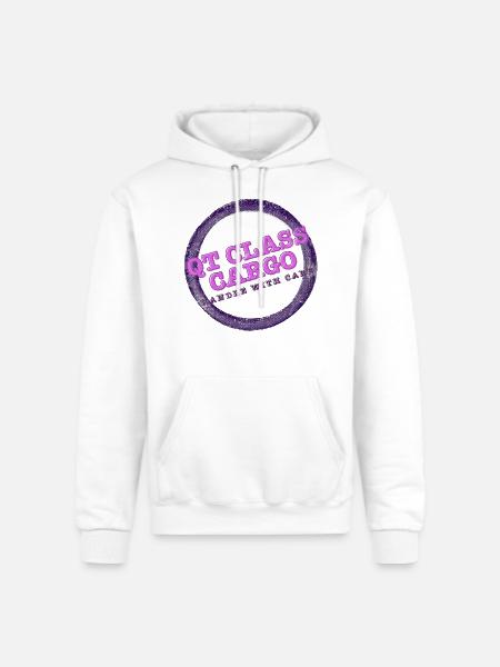 Cutie Class - Champion Unisex Powerblend Hoodie - white