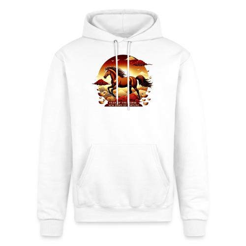 Year of the Horse Sunrise T Shirt, Lunar New Year - Champion Unisex Powerblend Hoodie