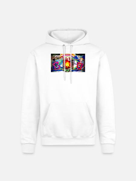 Dear Sarah I Surrender - Champion Unisex Powerblend Hoodie - white