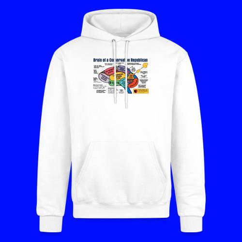 Brain of a Conservative Republican - Champion Unisex Powerblend Hoodie