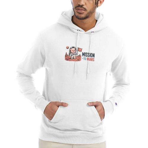 Mission To Mars Space Pig - Champion Unisex Powerblend Hoodie