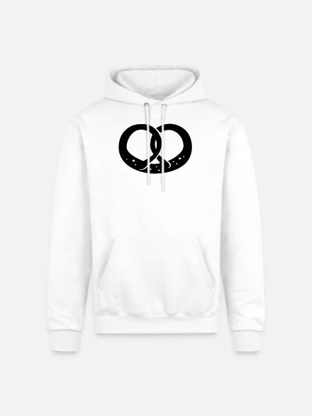 Pretzel, Oktoberfest - Champion Unisex Powerblend Hoodie - white