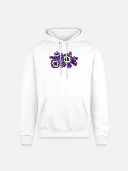 Ornament - Champion Unisex Powerblend Hoodie - white