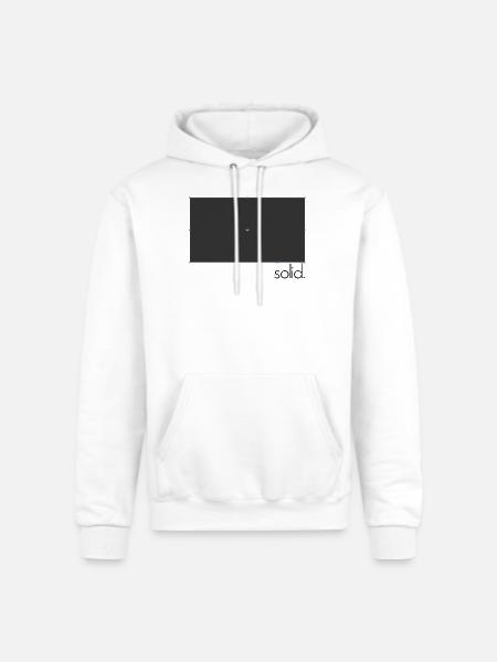Midnight Cross Glyph - Champion Unisex Powerblend Hoodie - white