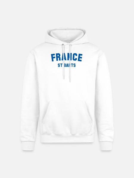 St Barts France Caribbean - Champion Unisex Powerblend Hoodie - white
