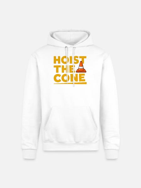 Hoist The Cone - Champion Unisex Powerblend Hoodie - white