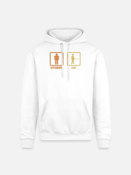 Me as a Baker - Champion Unisex Powerblend Hoodie - white