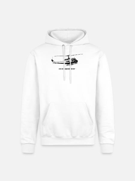 Please upload design image - Champion Unisex Powerblend Hoodie - white