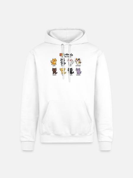 SEL-ebrate All The Feels - Champion Unisex Powerblend Hoodie - white