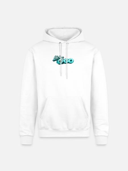 Life from GO - Champion Unisex Powerblend Hoodie - white