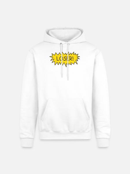 Loser! - Champion Unisex Powerblend Hoodie - white