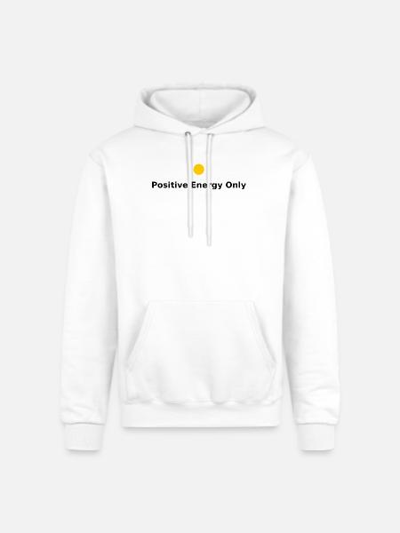 Solar Minimal Sunrise - Champion Unisex Powerblend Hoodie - white