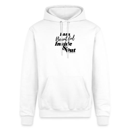 I am Beautiful - Inside and Out | Black Type - Champion Unisex Powerblend Hoodie