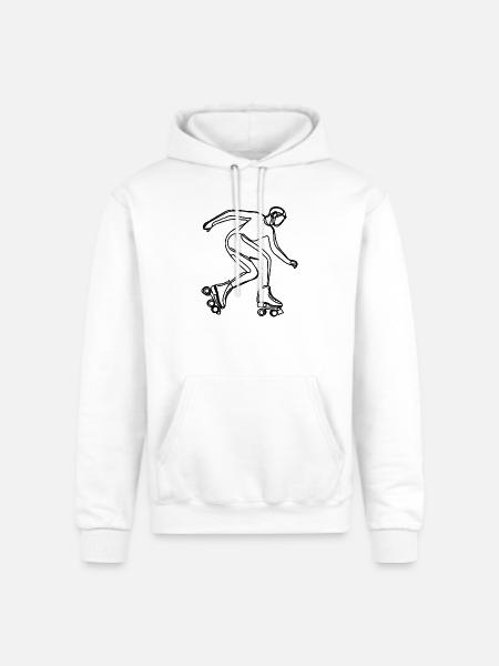 Farming ECG - Champion Unisex Powerblend Hoodie - white