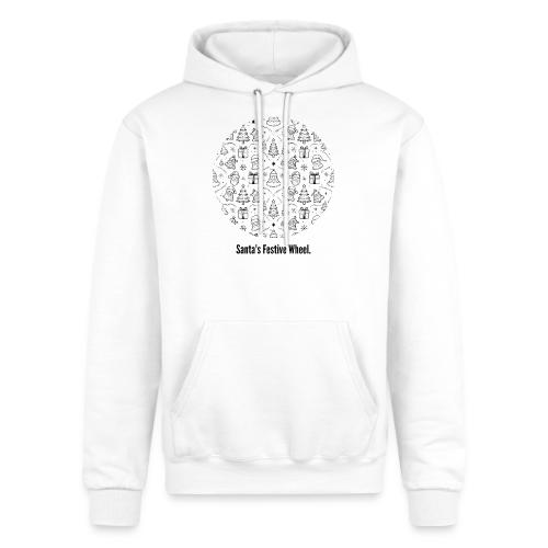 Santa's Festive Wheel T-Shirt - Champion Unisex Powerblend Hoodie