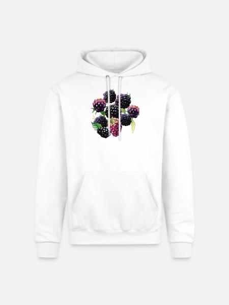 Freedom of berries - Champion Unisex Powerblend Hoodie - white
