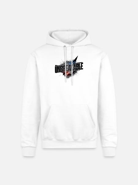 unbreak able - Champion Unisex Powerblend Hoodie - white