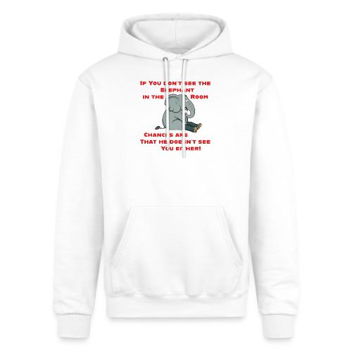 Elephant in the Room Meme - Champion Unisex Powerblend Hoodie