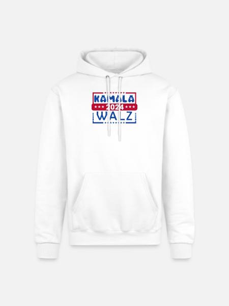 Kamala Waltz - Champion Unisex Powerblend Hoodie - white