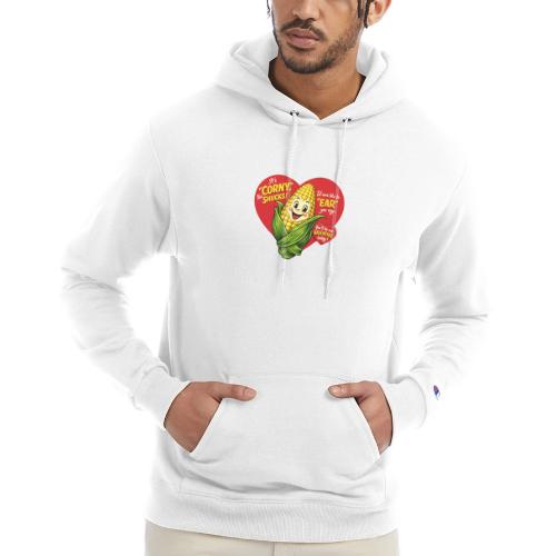 Corny Valentine T-Shirt - Champion Unisex Powerblend Hoodie