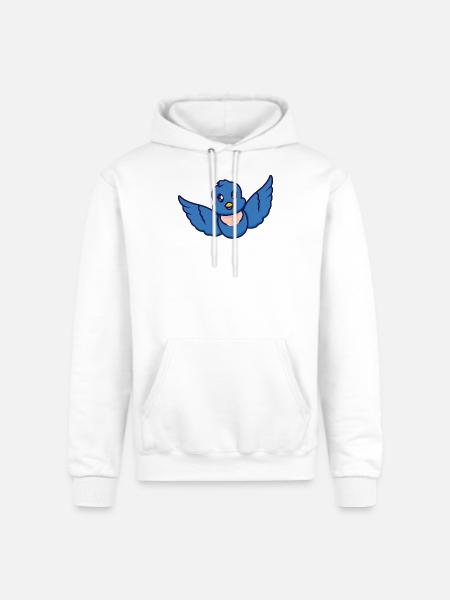 Berry On Mission - Champion Unisex Powerblend Hoodie - white