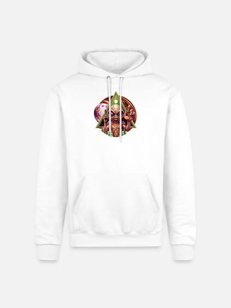 IlluminET6 - Champion Unisex Powerblend Hoodie - white