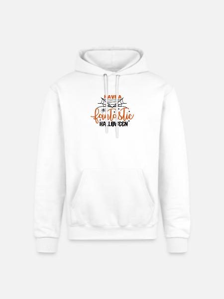 Have A Fantastic Halloween - Champion Unisex Powerblend Hoodie - white